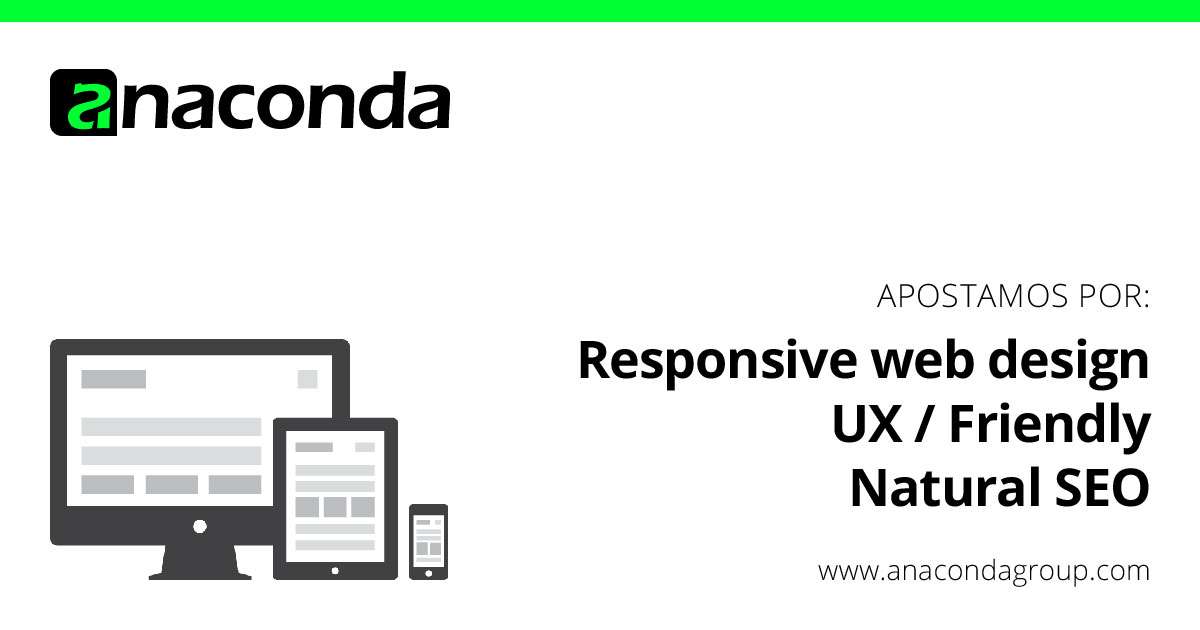 Anaconda Desarrollo y diseño web, Drupal, SEO y SEM, Cloud hosting en Barcelona